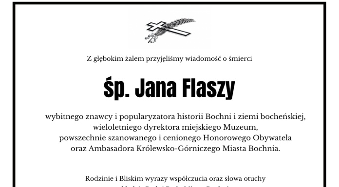 Kondolencje od Radnych Rady Miasta Bochnia