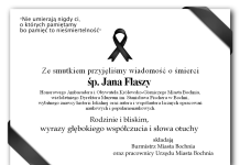 Kondolencje od Burmistrza Bochni i pracowników Urzędu Miasta