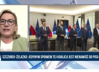 Józefa Szczurek-Żelazko: „Jedynym spoiwem koalicji jest nienawiść i chęć rozliczania PiSu”