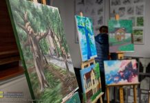 Finisaż pleneru malarskiego na Plantach: „Bochnia miasto, czy miasteczko” – ZDJĘCIA