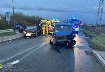 Wypadek na obwodnicy Niepołomic. Dwie osoby ranne