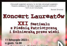 Wiśnicz. W sobotę koncert „Z pieśnią patriotyczną i żołnierską przez wieki”