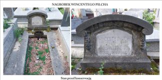 Cmentarz w Bochni. Zakończono konserwację nagrobka Wincentego Pilcha