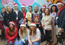 Święty Mikołaj z wizytą w bocheńskim szpitalu