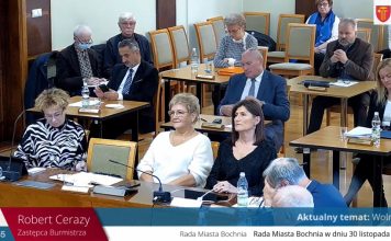 Na sesji Rady Miasta Bochnia. „Jednoosobowy cyrk”, „Siedzimy tu jak na sprawdzianie”