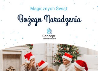 Concept Nieruchomości: Magicznych Świąt Bożego Narodzenia!