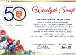Życzenia od władz Gminy Rzezawa