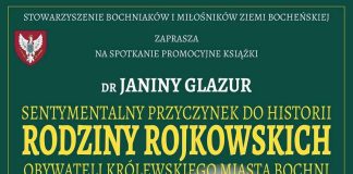 „Historia rodziny Rojkowskich”. Dziś spotkanie w Domu Bochniaków