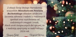 Życzenia od władz Gminy Żegocina