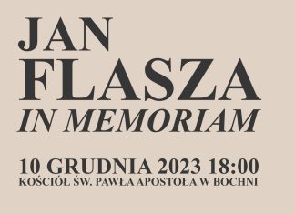 Bochnia. W niedzielę w kościele św. Pawła Ap. koncert „Jan Flasza – in memoriam”