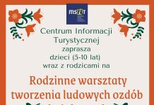 CIT. W sobotę warsztaty z tworzenia ludowych ozdób choinkowych