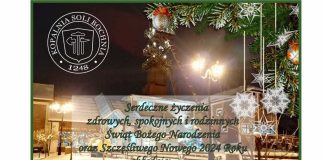 Życzenia od Zarządu i Pracowników Kopalni Soli Bochnia