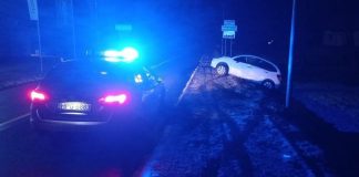 Pijana 35-latka uciekała przed policją