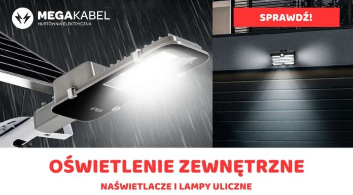 🔸 MEGAKABEL.pl: jasne wybory dla Twojego domu, ogrodu i nie tylko – naświetlacze oraz lampy uliczne, które rozświetlą Twoją przestrzeń!