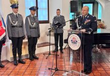 Komendant brzeskiej policji odszedł na emeryturę – ZDJĘCIA