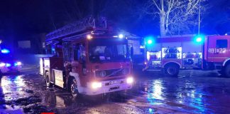 Bochnia. Pożar pustostanu przy ul. Kazimierza Wielkiego