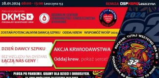 WOŚP w Leszczynie. Już raz znaleźli tu genetycznego bliźniaka!