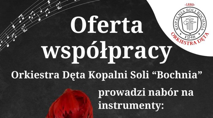 Nabór do Orkiestry Dętej Kopalni Soli Bochnia