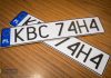 Skończyły się tablice rejestracyjne KBC z 5 cyframi. Teraz 3 cyfry i litera