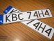 Skończyły się tablice rejestracyjne KBC z 5 cyframi. Teraz 3 cyfry i litera