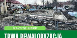Spacer po remontowanych Plantach Salinarnych w Bochni – WIDEO
