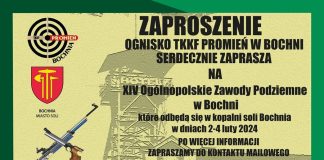 Wkrótce w Kopalni Soli Bochnia XIV Podziemne zawody strzeleckie