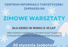 Bochnia. W sobotę zimowe warsztaty w Centrum Informacji Turystycznej
