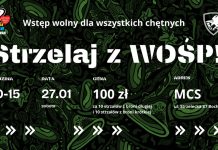 Bochnia. W sobotę strzelanie z WOŚP na strzelnicy MCS