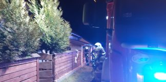 Jodłówka. Wybuch butli z gazem, jedna osoba ranna – ZDJĘCIA