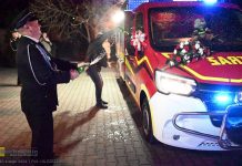 Gmina Rzezawa. Uroczyste powitanie nowego samochodu dla OSP Borek