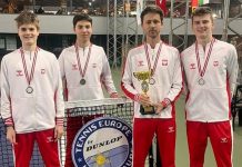 Tenis. Antek Kasperski powalczy o medal drużynowych mistrzostw Europy U16