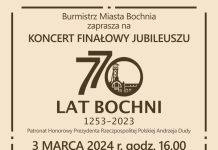 770 wejściówek na koncert finałowy jubileuszu 770-lecia lokacji Bochni