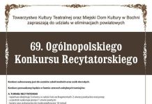 Ruszyły zgłoszenia na 69. Ogólnopolski Konkurs Recytatorski