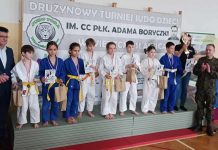 II miejsce MOSiR Bochnia w XII Drużynowym Turnieju Judo w Wierzchosławicach