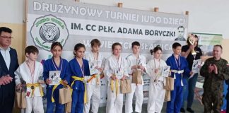 II miejsce MOSiR Bochnia w XII Drużynowym Turnieju Judo w Wierzchosławicach