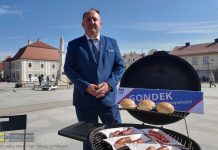 Kandydat Radosław Macoń: „Rezygnuję!” i… obiecał zapełnianie lodówki społecznej oraz grilla na Rynku