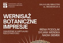Biblioteka. We wtorek otwarcie wystawy „Botaniczne impresje”