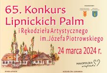 Lipnica Murowana. W niedzielę 65. Konkurs Lipnickich Palm – PROGRAM