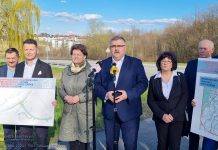 Briefing NWS ws. nowego zjazdu z obwodnicy Bochni i nowego mostu na Rabie – WIDEO