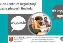 Rusza pierwsza edycja Mobilnego Centrum Organizacji Pozarządowych Bochnia