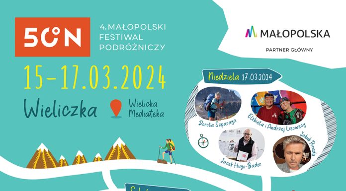 W czwartek w Bochni ruszy 4. Małopolski Festiwal Podróżniczy – PROGRAM