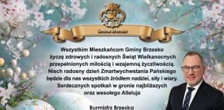 Życzenia od burmistrza Brzeska