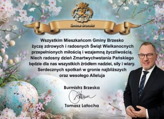 Życzenia od burmistrza Brzeska