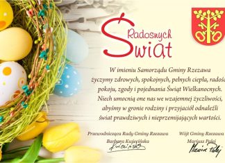 Życzenia od władz Gminy Rzezawa