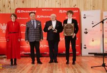 Ks. Stanisław Adamczyk i „Pueri Cantores Sancti Nicolai” z Nagrodą Orkana