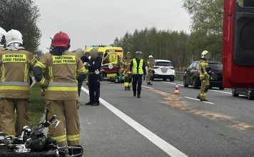 Zderzenie dwóch motocykli na DK94 pod Bochnią