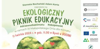 W czwartek III Powiatowy Piknik Ekologiczny na Rynku w Bochni