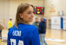 Magdalena Łacna pojawiła się na meczu BSF – ZDJĘCIA