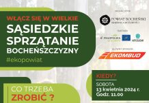 W sobotę Wielkie Sąsiedzkie Sprzątanie Bocheńszczyzny