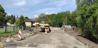 Trwa rozbudowa skrzyżowania ul. Brzeźnicka – ul. Krzyżaki